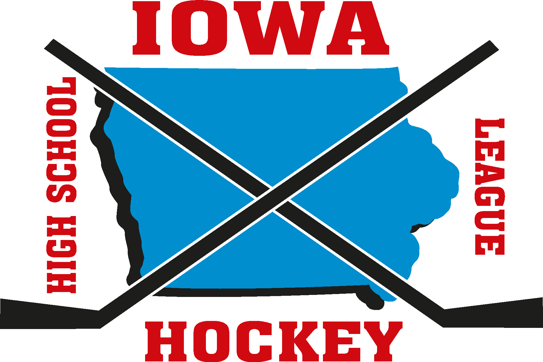 IOWA HIGH SCHOOL HOCKEY LEAGUE Logo Vector Logo